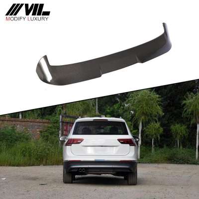 for VW Volkswagen Tiguan Carbon Fiber Rear Roof Wing Spoiler 2018-2019