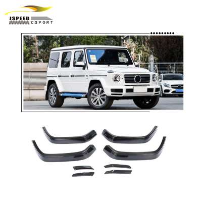 Real Carbon Fiber Wide Fender Flares for Mercedes Benz G-Class G500 G550 G63 AMG 2020